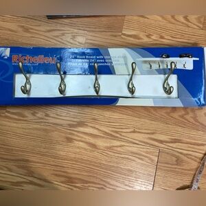 Richelieu Wall Mounted Hooks And Shelf